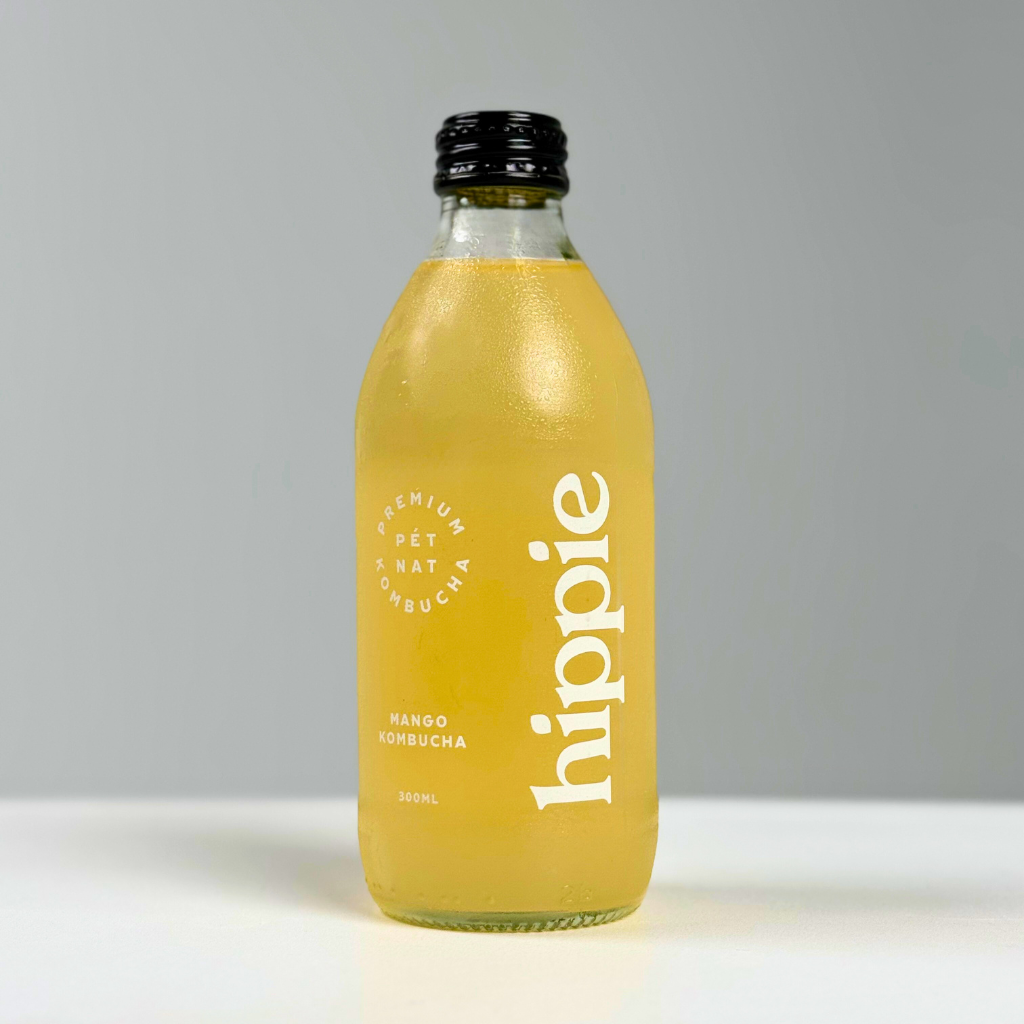 Hippie Kombucha Mango 300 ml – Case of 12