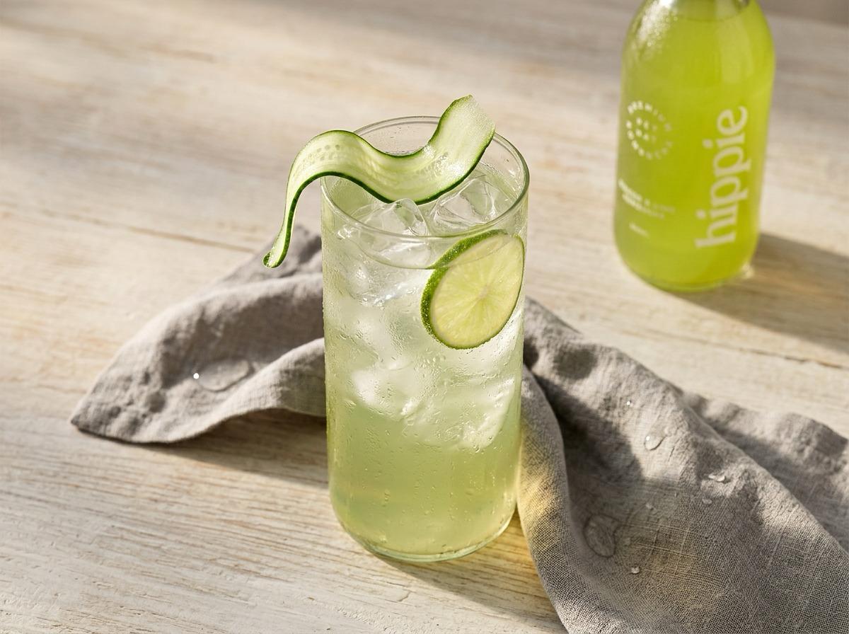 Ginger and Lime Kombucha as a replacement for acidic wines & bubbles