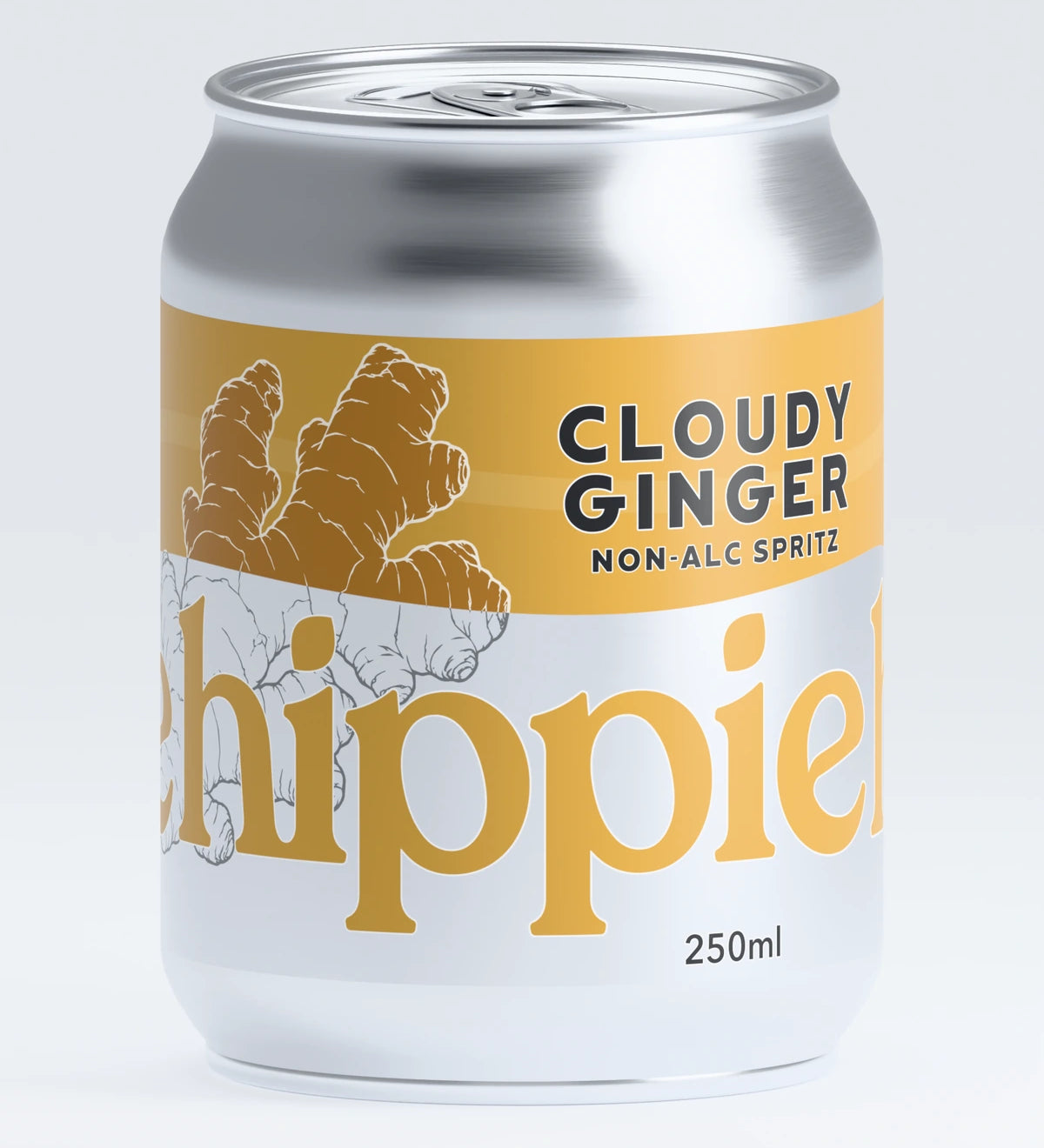 Hippie Cloudy Ginger non-alc Spritz 250ml can