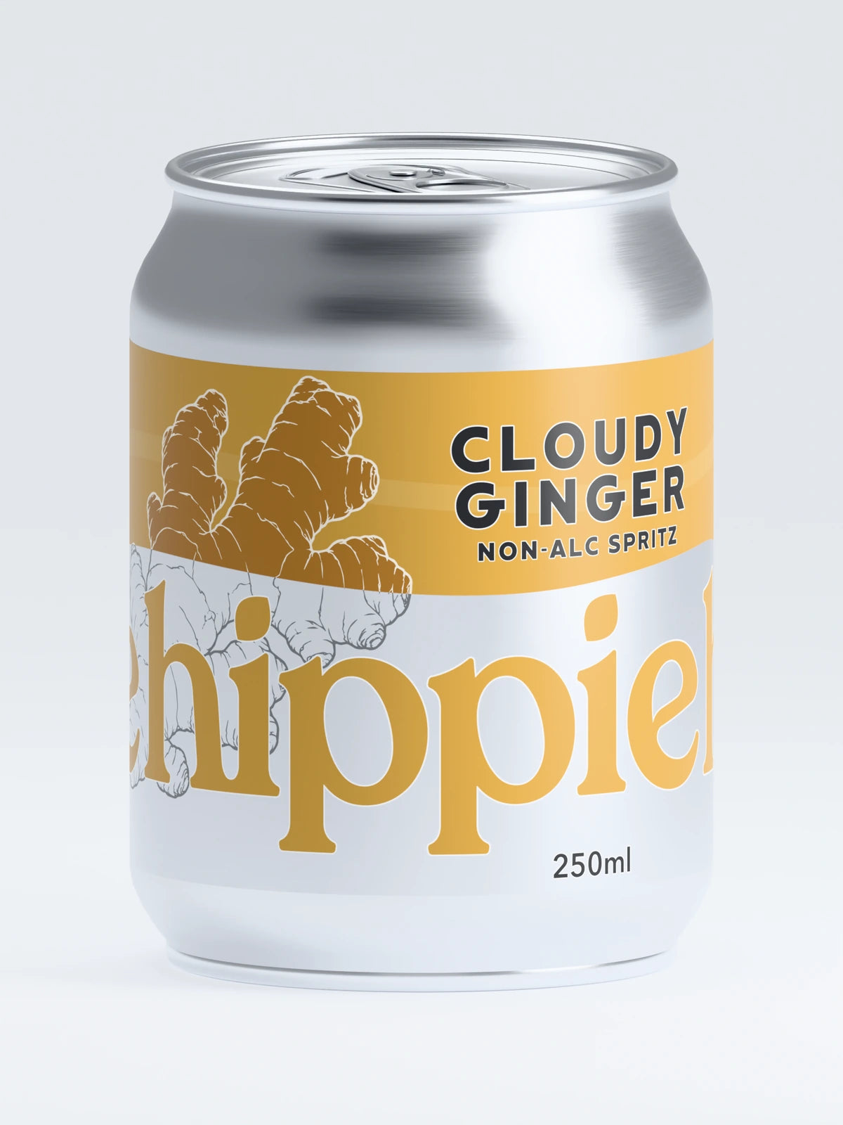 Hippie Cloudy Ginger non-alc Spritz 250ml can