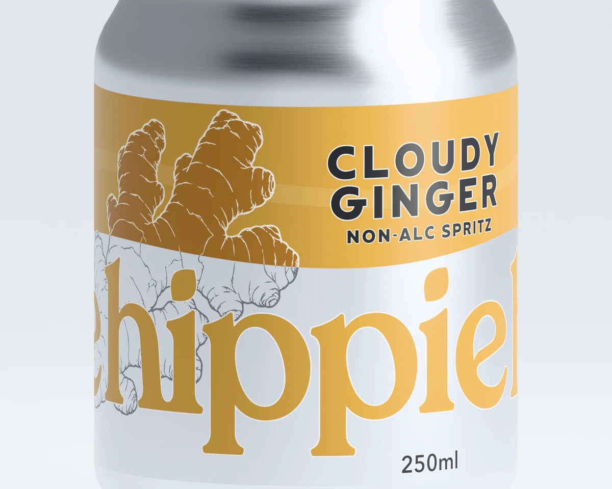 Hippie Cloudy Ginger non-alc Spritz 250ml can