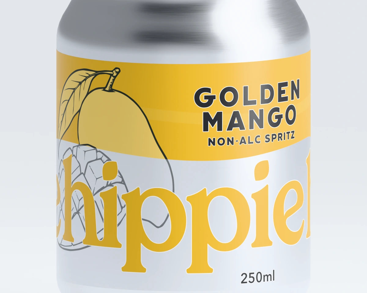 Hippie Golden Mango non-alc Spritz 250ml can