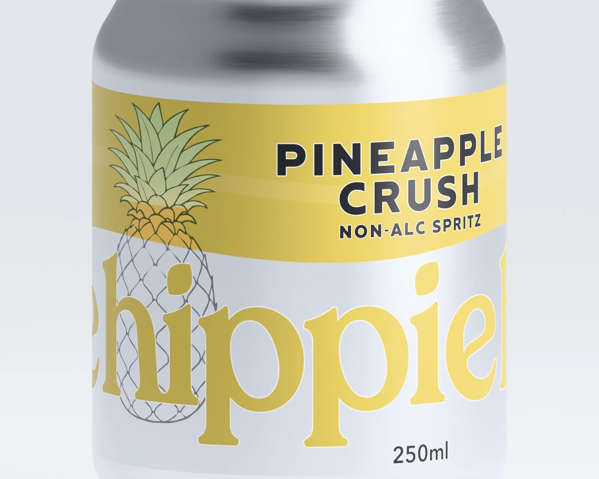 Hippie Pineapple Crush non-alc Spritz 250ml can