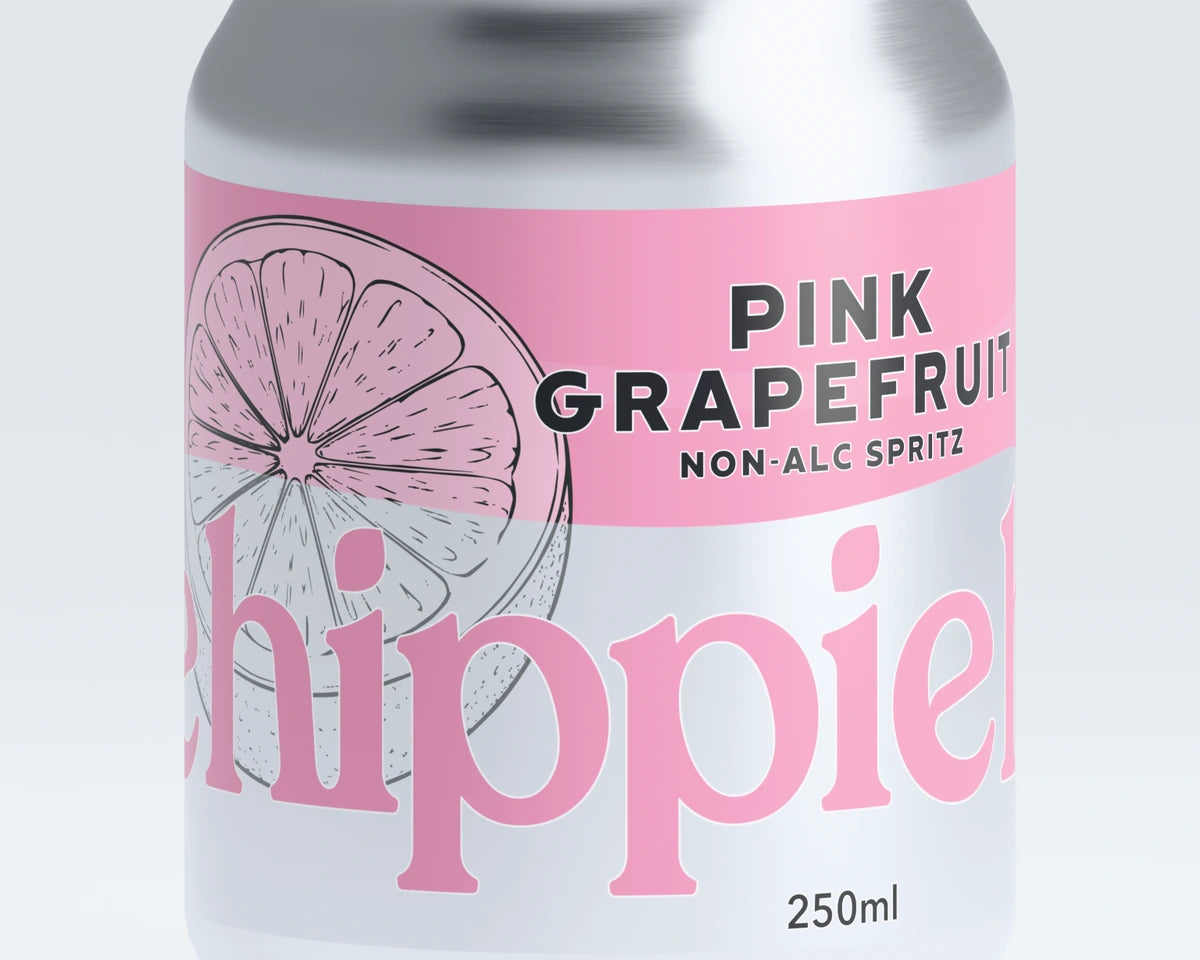 Hippie Pink Grapefruit non-alc Spritz 250ml can